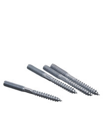 Шпилька сантехническая M8х80 мм оцинкованная (4 шт.) - фото 3