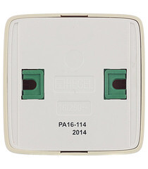 Розетка Hegel Alfa накладная слоновая кость со шторками (РА16-114-01) - фото 4