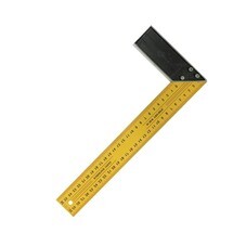 Угольник строительный Ремоколор 350 мм металлический