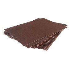 Шлифовальная шкурка БАЗ на тканевой основе №25 лист 240х170 мм 10 шт