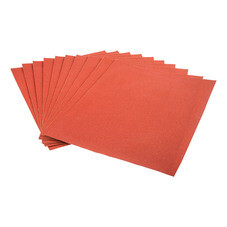 Шлифовальный лист на бумажной основе оксид алюминия водостойкий Р240 220х270 мм 10 шт