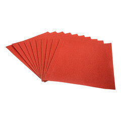 Шлифовальный лист на бумажной основе оксид алюминия водостойкий Р320 220х270 мм 10 шт