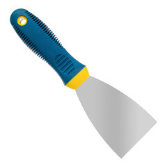 Шпательная лопатка Soft нержавеющая сталь двухкомпонентная рукоятка 60 мм