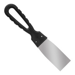 Шпательная лопатка Мастер нержавеющая сталь 0,45 мм пластиковая рукоятка 40х100 мм