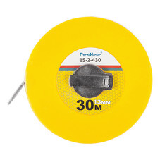 Мерная лента фибергласовая из ПВХ 30 мх13 мм