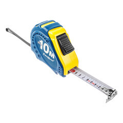 Рулетка RemoCosmo обрезиненный корпус из ABS-пластика усиленная лента автостоп 10 мх25 мм