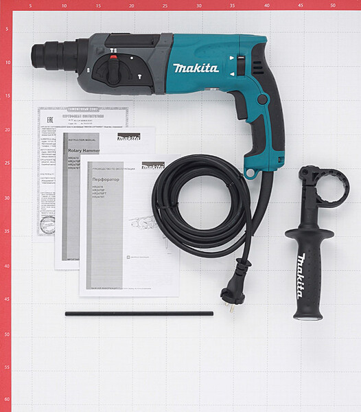 Перфоратор электрический Makita HR2470 780 Вт 2,4 Дж SDS-plus — купить ...