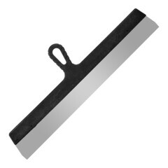 Шпатель фасадный прямой нержавеющая сталь 0,45 мм пластиковая рукоятка 600 мм