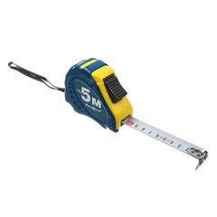 Рулетка RemoCosmo обрезиненный корпус из ABS-пластика усиленная лента автостоп 5 мх19 мм