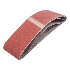 Лента абразивная на тканевой основе Р80 75х533 мм 3 шт