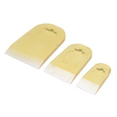 Набор шпателей прозрачный ПВХ 40,60,80 мм 3 предмета