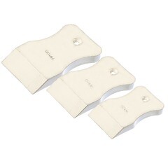 Набор шпателей белый резинопластик 40,60,80 мм 3 предмета