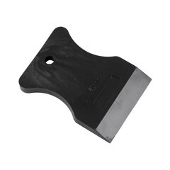 Шпатель резиновый черный 80 мм