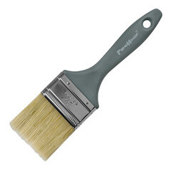 Кисть плоская натуральная щетина Ремоколор евро-пласт 63 мм