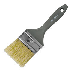 Кисть плоская натуральная щетина Ремоколор евро-пласт 75 мм