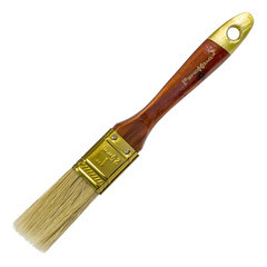 Кисть плоская натуральная щетина Ремоколор профи 25 мм