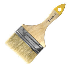 Кисть плоская "Любитель", 4", (шт.)