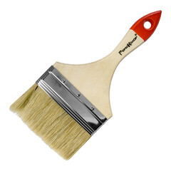 Кисть плоская натуральная щетина Ремоколор стандарт 100 мм