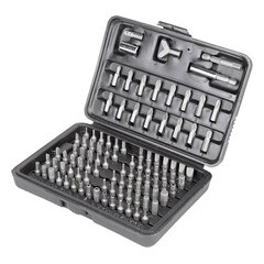 Набор бит CrV в пластиковом боксе 100 предметов