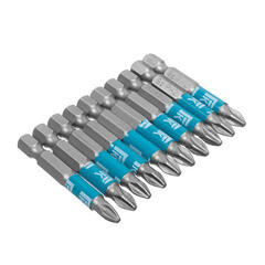 Биты профессиональные сталь S2 1/4 Е PH 2х50 мм 10 шт