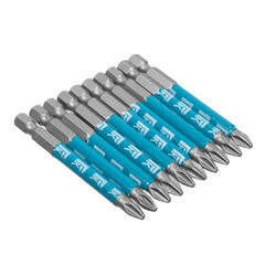 Биты профессиональные сталь S2 1/4 Е PH 2х70 мм 10 шт