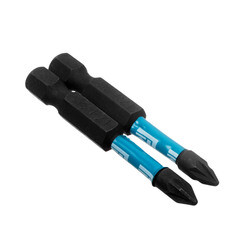 Биты профессиональные торсионные сталь S2 1/4 Е PZ1х50 мм 2 шт