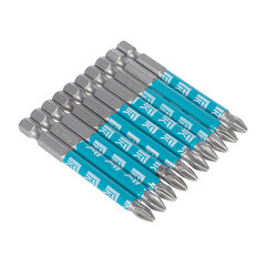 Биты профессиональные сталь S2 1/4 Е PH 2х70 м млента 10 шт