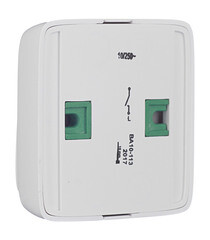 Выключатель Hegel Alfa одноклавишный накладной белый (ВА10-113) - фото 3