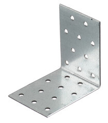 Уголок соединительный оцинкованный 80х80х60х2 мм - фото 1
