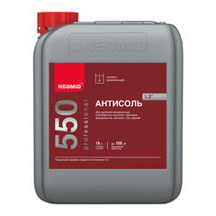 Средство для удаления высолов Neomid Антисоль 550 концентрат 1:2 5 л - фото 1