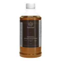Морилка MasterGood водная антисептическая дуб 0,5 л - фото 6