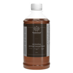 Морилка MasterGood водная антисептическая мокко 0,5 л - фото 6