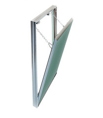 Изображение товара Люк ревизионный под плитку Хаммер Гиппократ-П алюминиевый 300х600 мм скрытый нажимной