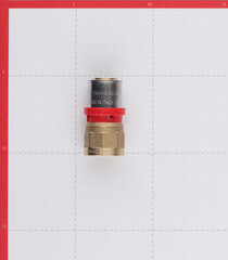 Соединитель прямой Tiemme 20(пресс) х 1/2 ВР(г) - фото 4