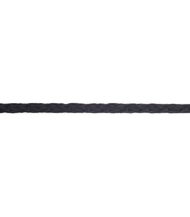 Шнур вязаный полипропиленовый 8 прядей черный d3 мм