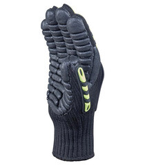 Перчатки 7 нитей неопреновое покрытие виброзащитные Delta Plus черные 10 (XL) (VV904JA10)