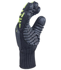 Перчатки 7 нитей неопреновое покрытие виброзащитные Delta Plus черные 10 (XL) (VV904JA10) - фото 7