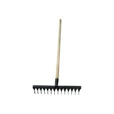 Грабли витые 14 зубов с черенком 1200 мм 1 сорт