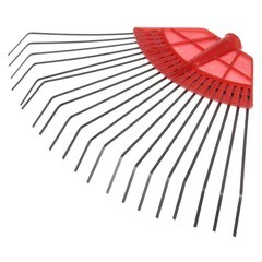 Грабли веерные пластинчатые пластмассовая основа