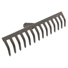 Грабли 14 зубьев прямой зуб