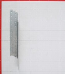 Держатель балки правый оцинкованный 290х40х40х2 мм - фото 3