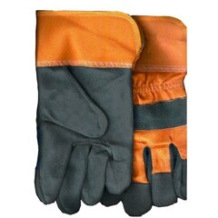 Перчатки спилковые комбинированные, (шт.)