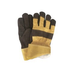 Перчатки спилковые комбинированные, утепленные синтепоном, (шт.)