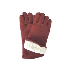 Краги спилковые, утепленные искусственным мехом, (шт.)