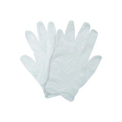Перчатки виниловые универсальные размер (S) 100 шт.