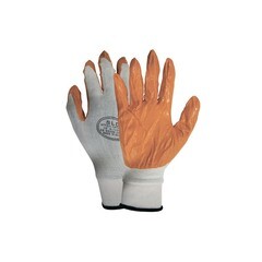 Перчатки нейлоновые нитриловое покрытие, (шт.)