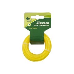 Леска для триммера 2 мм 15 м треуеольная