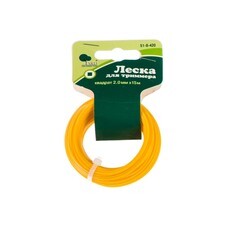 Леска для триммера 2 мм 15 м квадратная