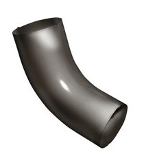 Изображение товара Колено трубы Grand Line металлическое d90 мм 60° темно-коричневое RR 32