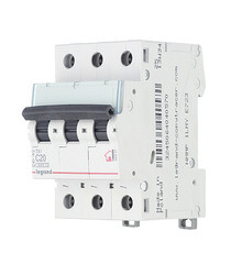 Автоматический выключатель модульный Legrand TX3 3P 20А тип C 6 кА 400 В (404057) - фото 6
